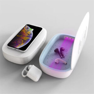 UV-C Mobile Phone Sterilizer Box With Wireless Charger