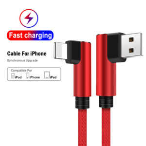 90 Degree Left Right Angle Fast Charging Cable