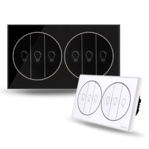 Smart 6 Gangs Light Switch Supports Google Home & Amazon Alexa