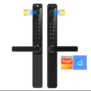 قفل الباب الالمونيوم بصمة داخل وخارج ضد الماء